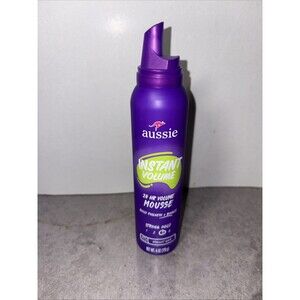 Aussie Instant Volume Mousse Strong Hold 3, 24-hour Volume Mousse, 6 oz